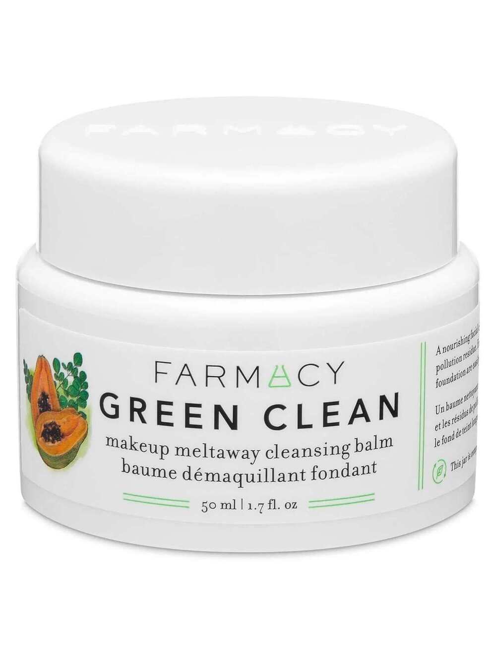 Farmacy Green Clean Makeup Meltaway Cleansing Balm 50ml